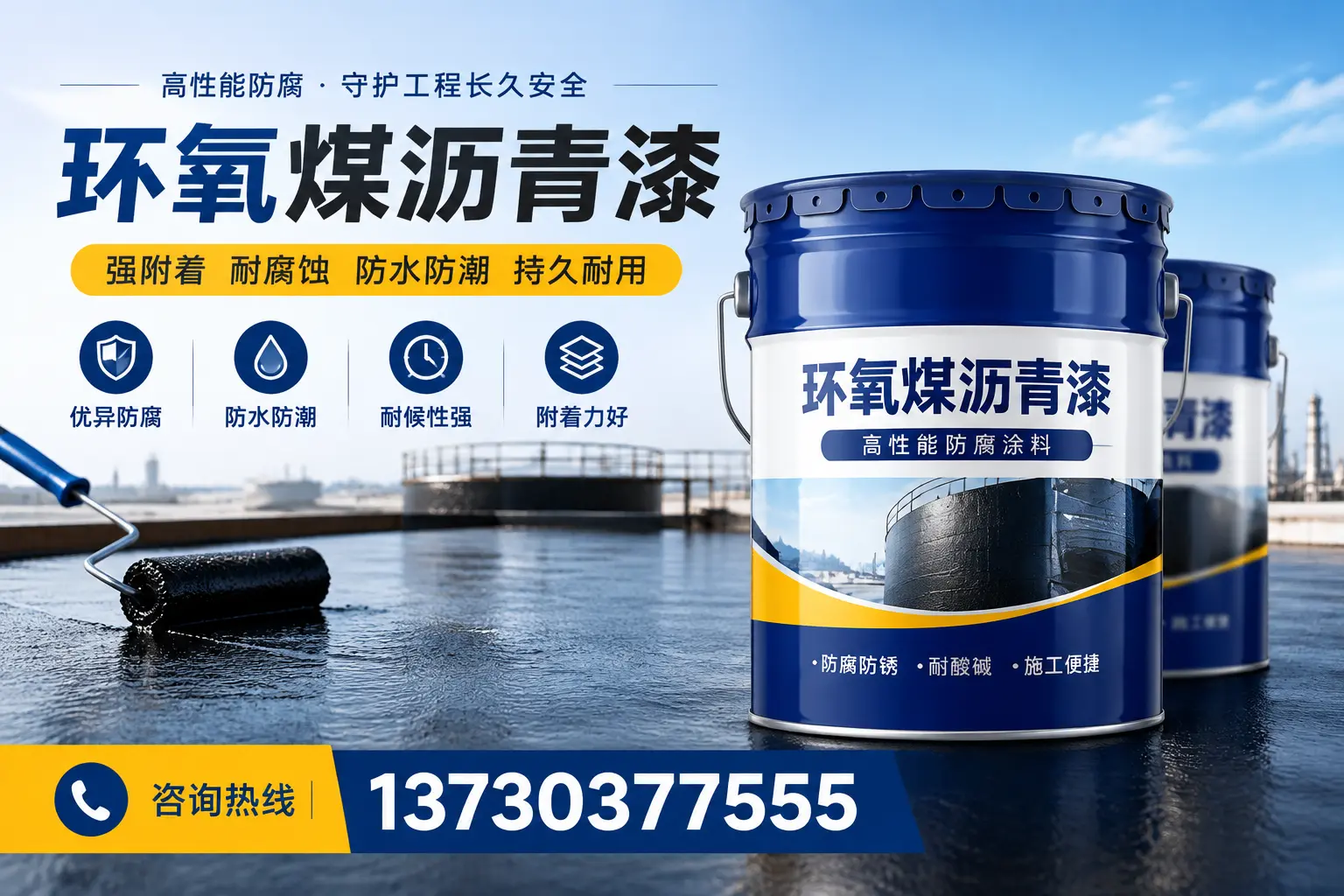 如何判断环氧煤沥青漆的质量?大箐山消费者指南